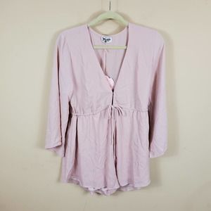 SMYMM Roxy Romper in Dusty Pink Women's Size S